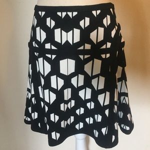 DVF Flote Skirt Sz L New Without Tags